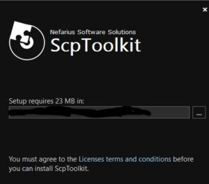 Instalador de ScpToolkit.