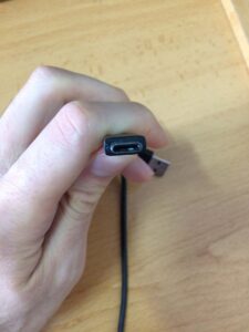 Cable USB C.